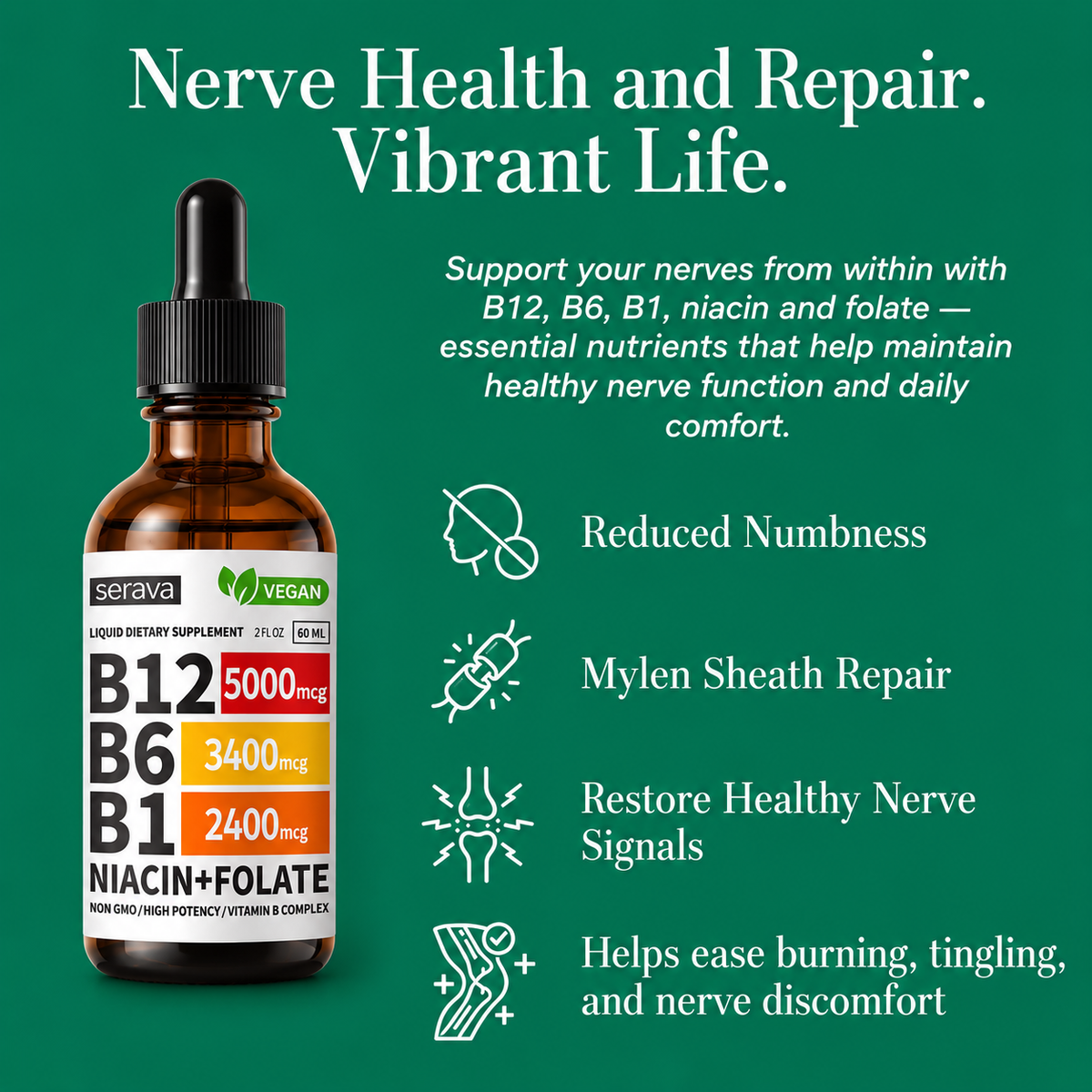 Serava Vitamin B12 Complex